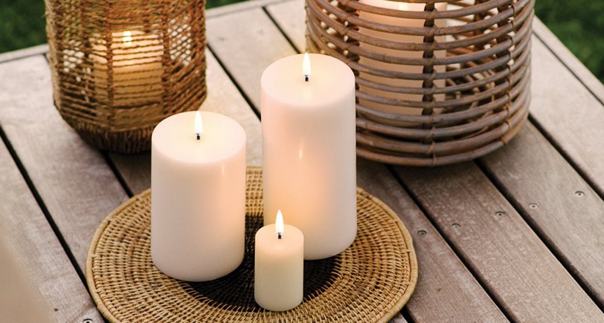 Pillar Candles Smooth W10,1 x H20,3cm